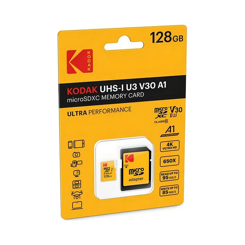 Cartão de Memória microSD 128GB UHS-I U3 V30 Onzzi