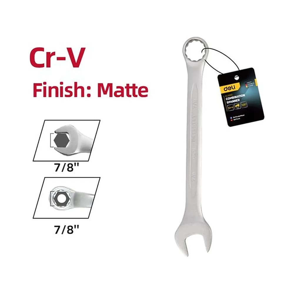 Chave combinada 7/8" Deli
