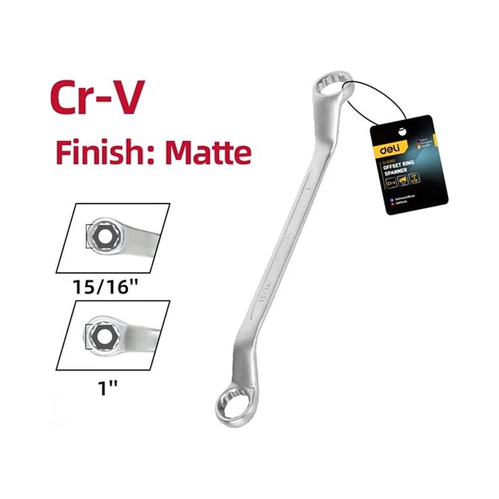 Chave estrela 15/16 x 1" Deli