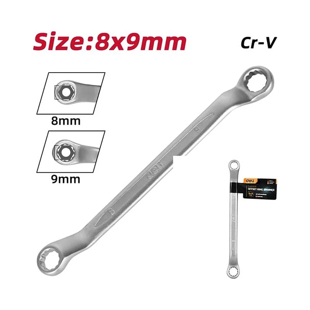 Chave estrela 8 x 9 mm Deli