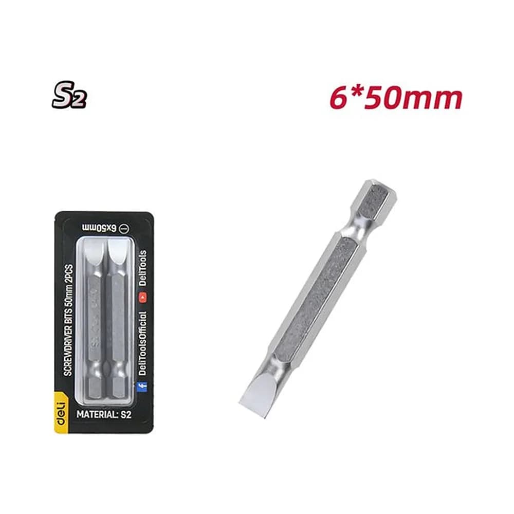 Jogo de bits/ponteiras S2 50MM (2pcs) Deli