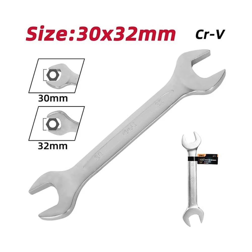 Chave fixa dupla 30 x 32 mm Deli