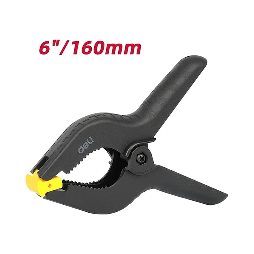 Grampo de mola 6" (força 14kg, abertura 55mm) Deli