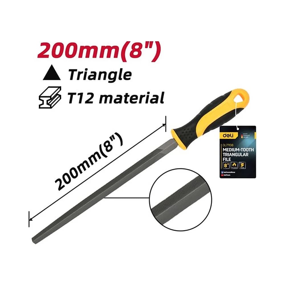 Lima Triangular 200mm Deli